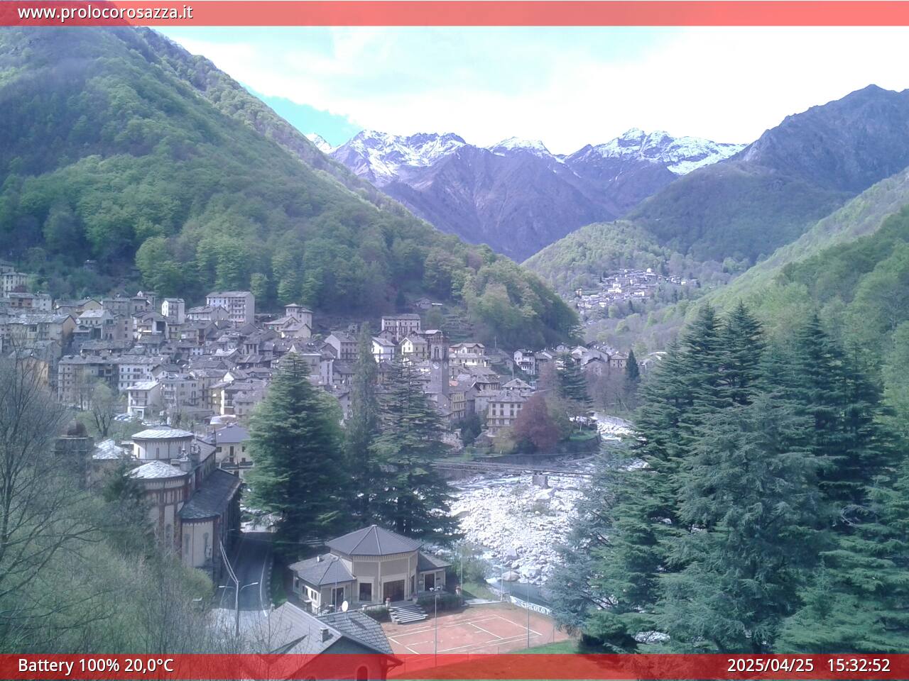 Webcam di Rosazza